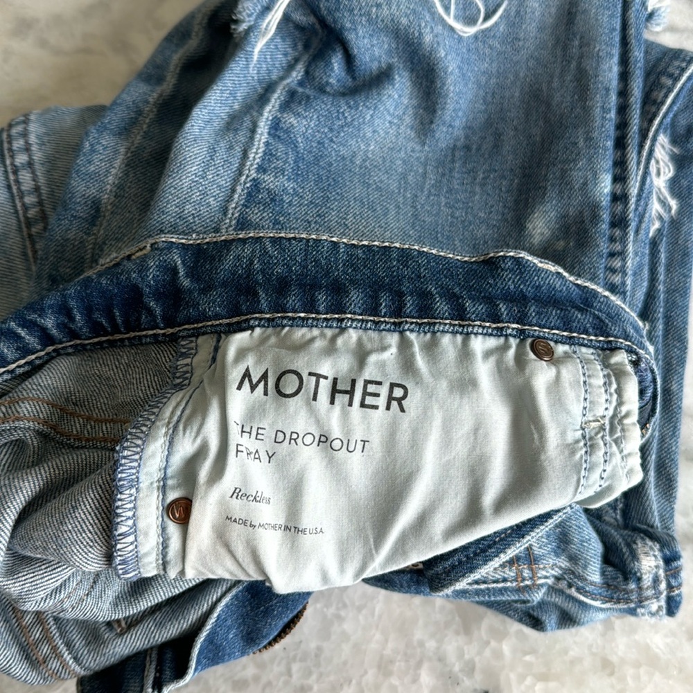 Mother denim The Dropout Fray -Size 27